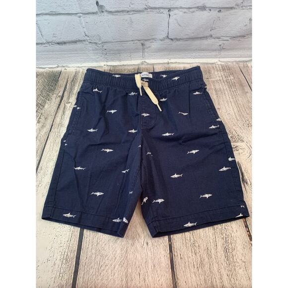 OLD NAVY Boy’s Navy Shark Bermuda Shorts / Size: Small 6-7 - Picture 1 of 8